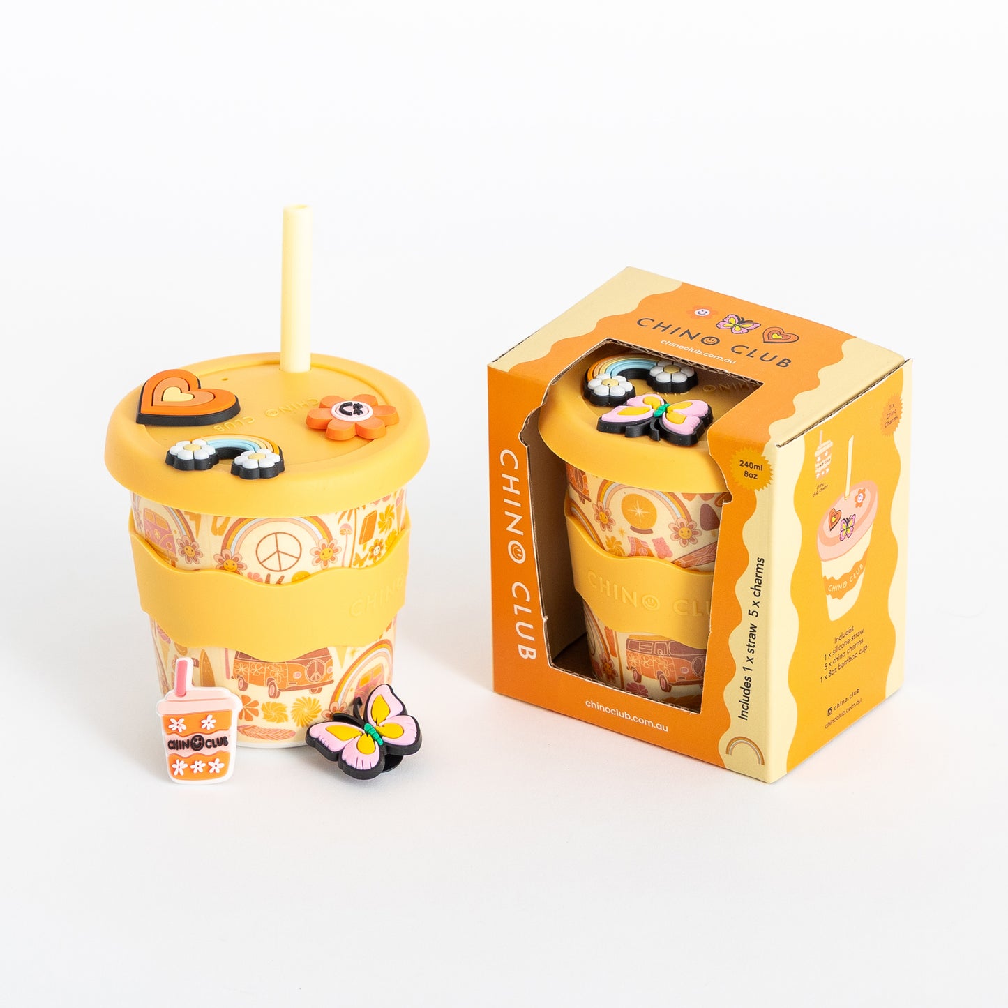 Retro Chino Charm Cup 8oz