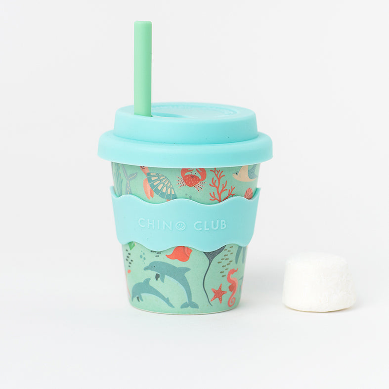 ocean blue babyccino cups