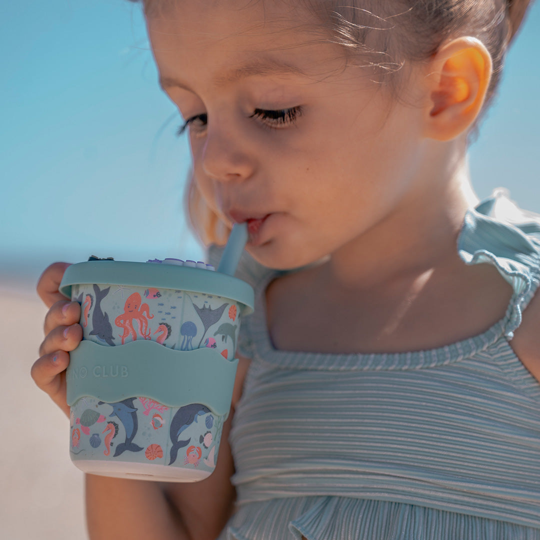 Sea Creatures Chino Charm Cup 8oz