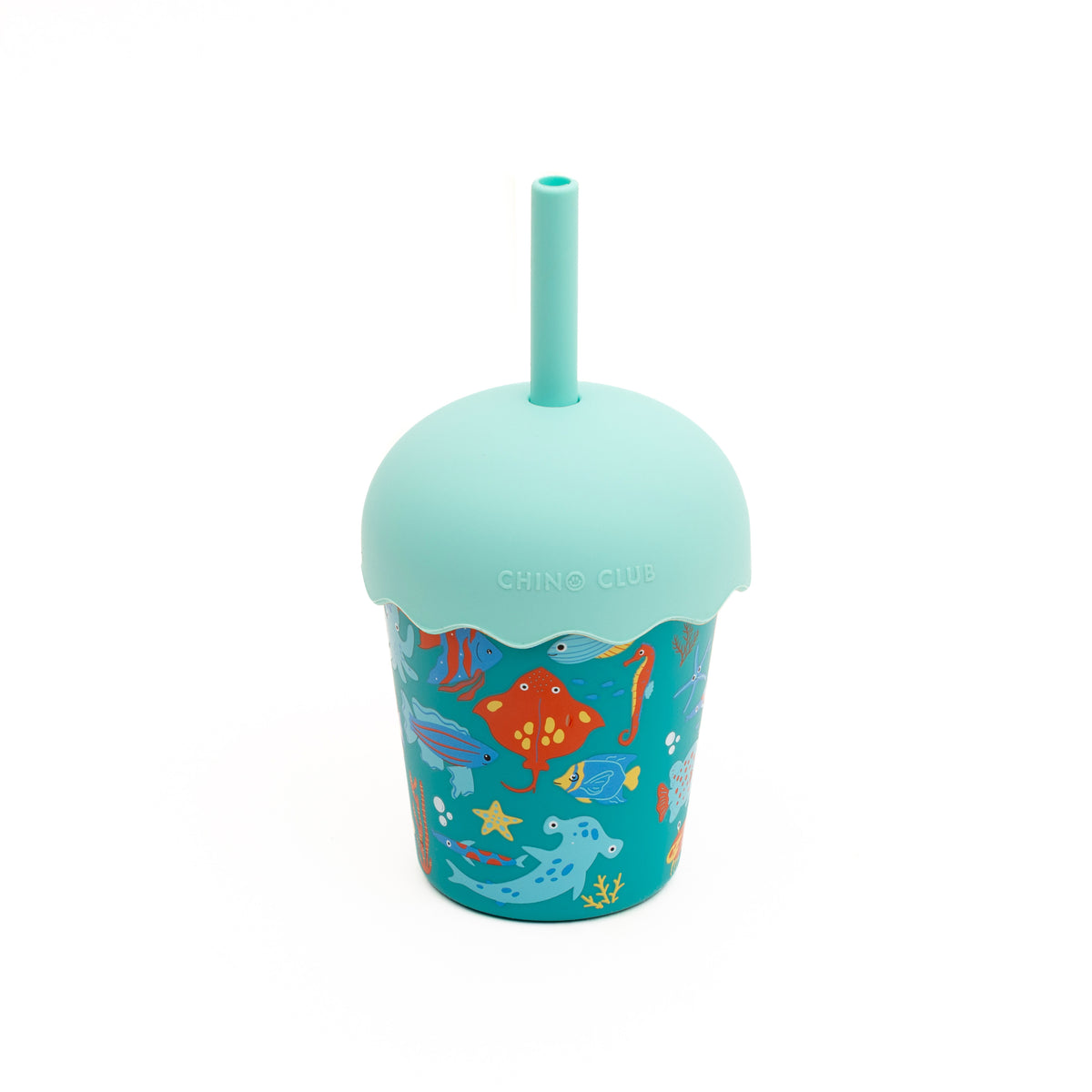 Tropical Mini Smoothie Cup & Straw 200ml