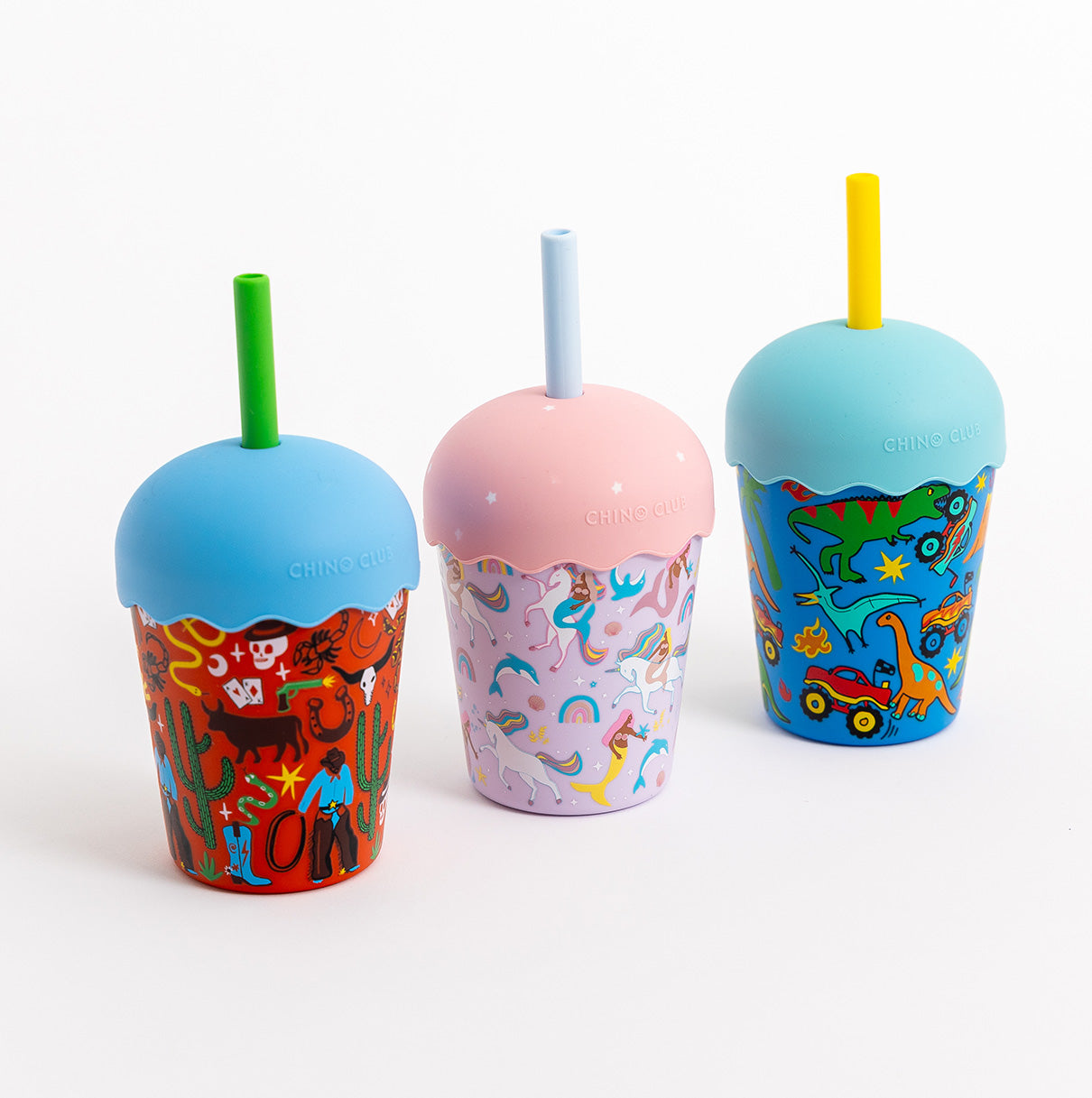 Mermaids and Unicorns Mini Smoothie Cup & Straw 200ml - PRE-ORDER for July
