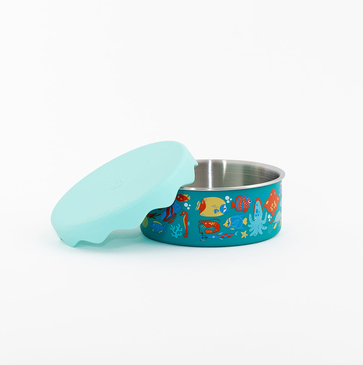 300ml Tropical Ocean Stainless Steel Snack Pot