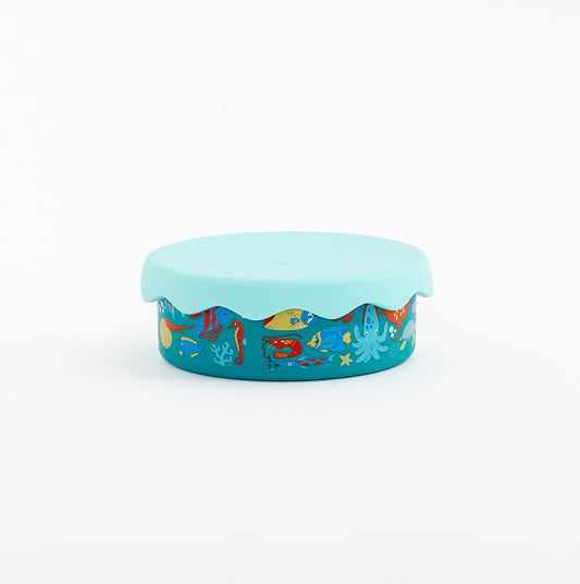 300ml Tropical Ocean Stainless Steel Snack Pot