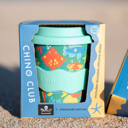 Tropical Sea Shepherd Kids Keep Cup 8 oz