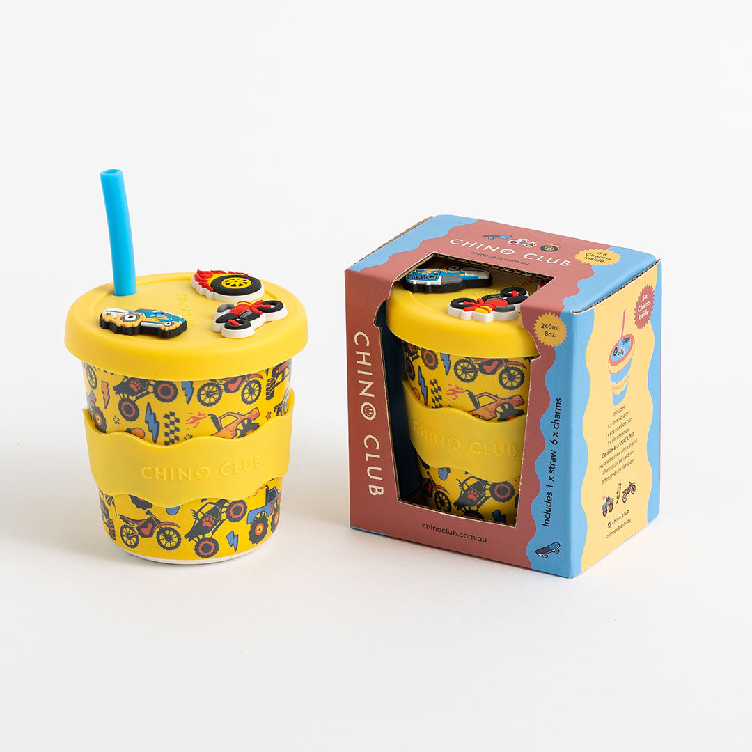 Wheelies Chino Charm Cup 8oz - PRE-ORDER FOR NOVEMBER