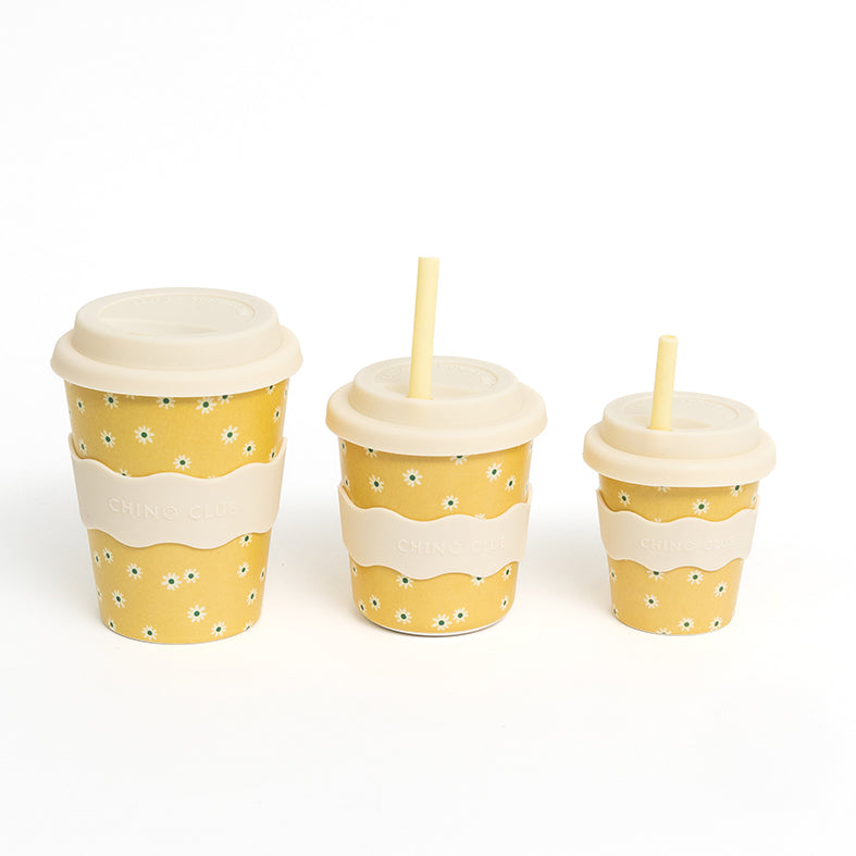 Yellow Daisy Baby Chino Cup 4 oz