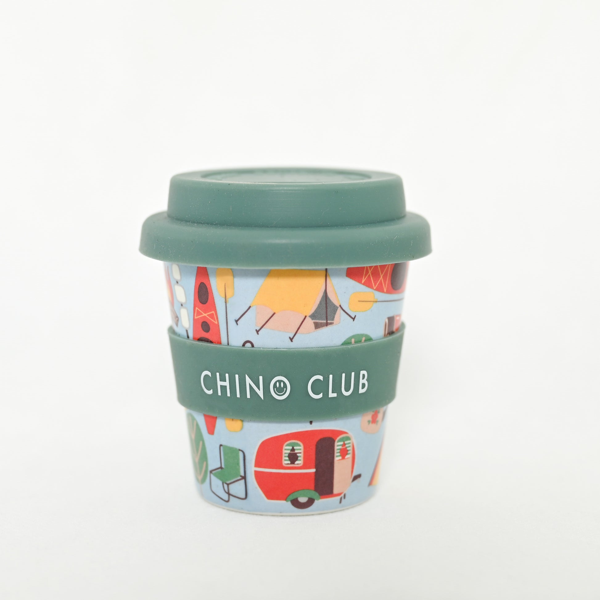 camping babyccino cup with lid