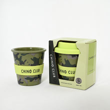 Load image into Gallery viewer, Camouflage Baby Chino Cup &amp; Gift Box